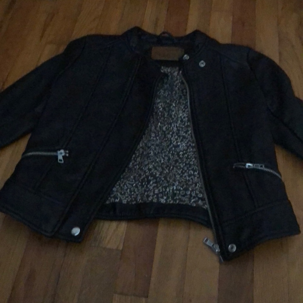 Cute leather jacket